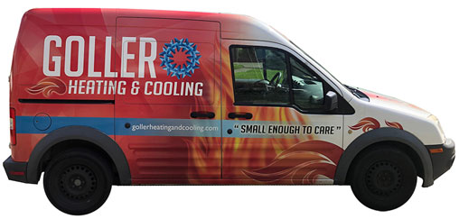 Goller Heating and Cooling Truck